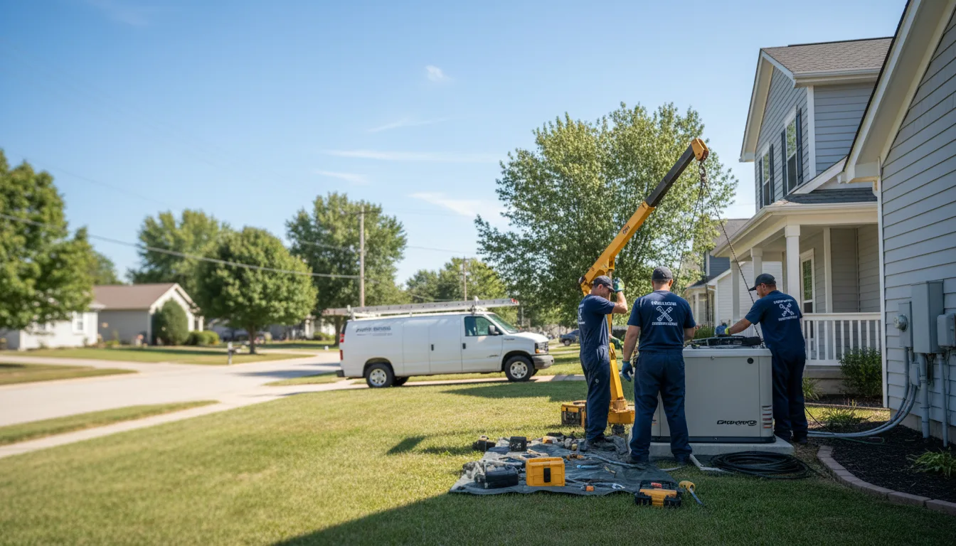 Generator Installation in Albany, IL near me